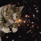 Illustration for article titled My God, Its Full Of Cats! The Very Best Artwork Of Cats In Space